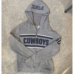 VS PINK Dallas Cowboys Zip Up Hoodie